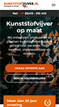 Mobile Screenshot of kunststofvijver.nl